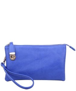 Fashion Clutch Crossbody Bag WU020B ROYAL BLUE
